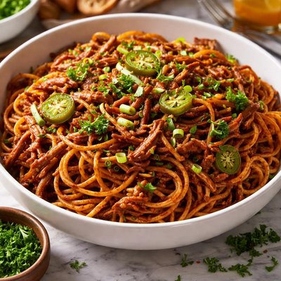 Image of Southern Barbecue Spaghetti