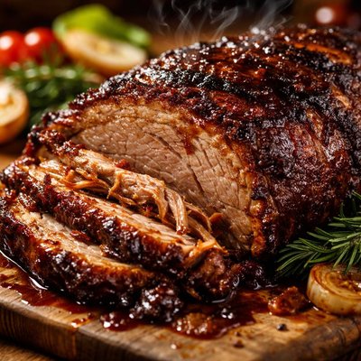Image of Southern Barbecued Pork Roast
