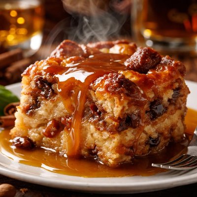 Image of Southern Bread Pudding with Bourbon Sauce