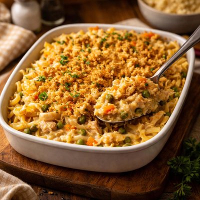 Image of Southern Chicken Noodle Casserole