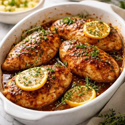 Image of Southern Comfort Baked Chicken Breasts