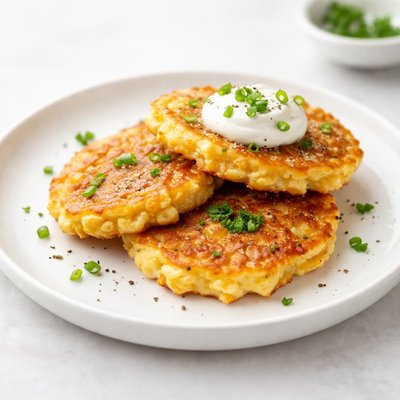 Image of Southern Creamed Corn Cakes Low Fat