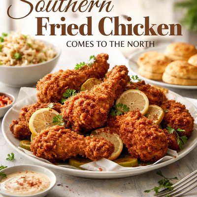 Image of Southern Fried Chicken Comes to the North