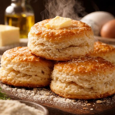 Image of Southern Oil Biscuits with Self Rising Flour