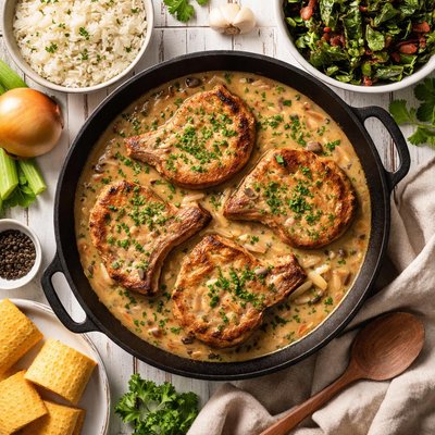 Image of Southern Smothered Pork Chops