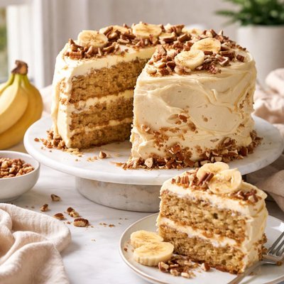 Image of Southern Style Banana Cake