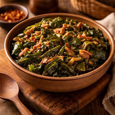 Image of Col rizada al estilo sureño Whole30