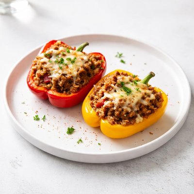 Image of Southern Style Stuffed Bell Peppers