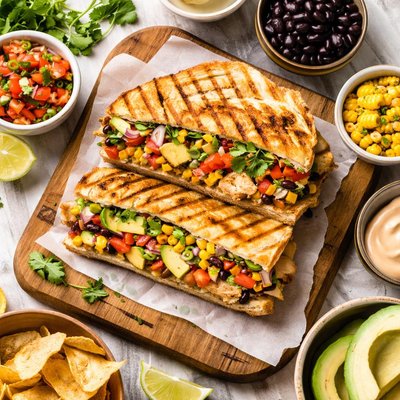 Image of Southwest Chicken Salad Panini