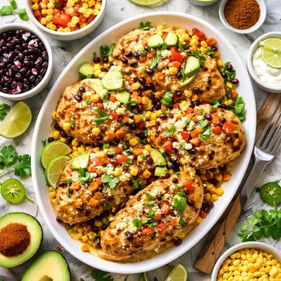 Image of Southwest Chicken with Chipotle Cream