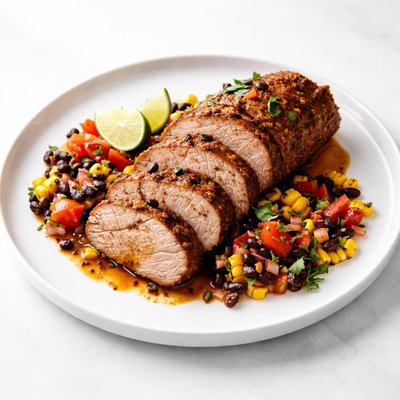 Image of Southwest Crock Pot Pork Tenderloin