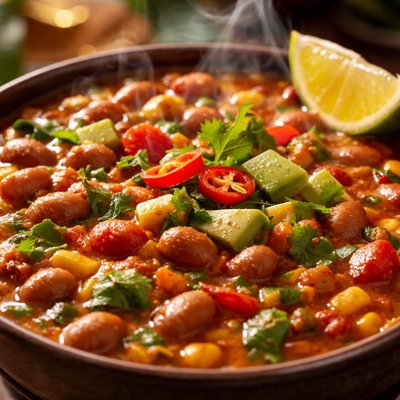 Image of Southwest Pinto Bean Soup