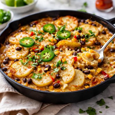 Image of Southwest Stove Top Scalloped Potatoes