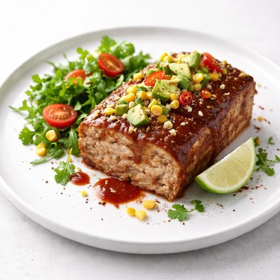 Image of Southwest Style Meatloaf Turkey Chicken or Beef