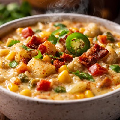 Image of Southwest Style Potato Corn Chowder