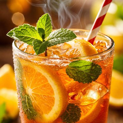 Image of Southwest Summertime Cooler Orange Mint Iced Tea