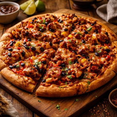 Image of Southwestern Bbq Chicken Pizza