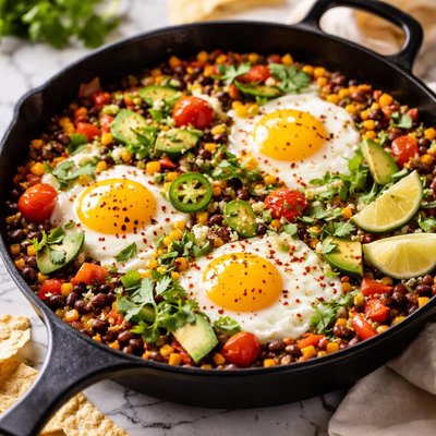 Image of Southwestern Eggs with a Kick