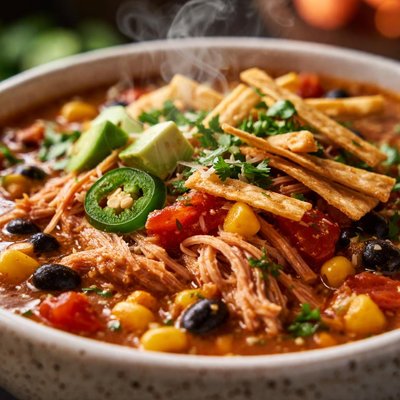 Image of Southwestern Enchilada Chicken Soup