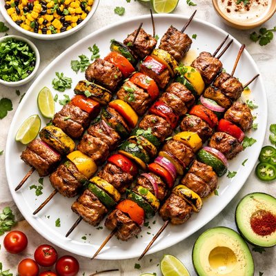 Image of Southwestern Pork Kabobs
