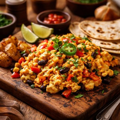 Image of Southwestern Scrambled Eggs