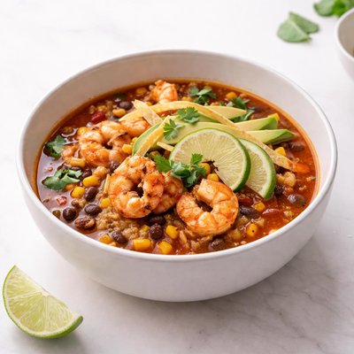 Image of Southwestern Shrimp Soup