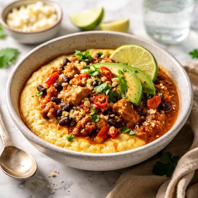 Image of Southwestern Sunset Stew with Soft Polenta Ww Core