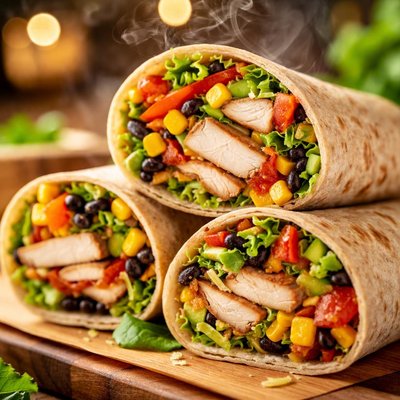 Image of Southwestern Turkey Wraps