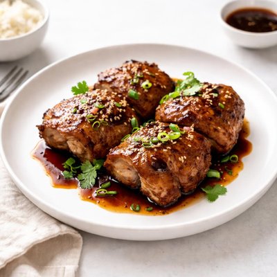 Image of Soy Balsamic Chicken Thighs