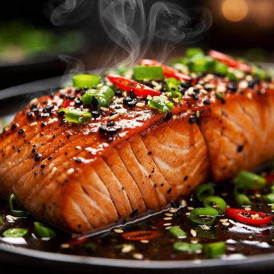 Image of Soy Poached Salmon