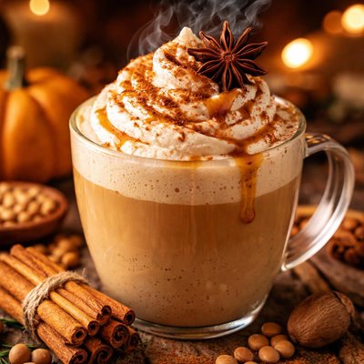 Image of Soy Pumpkin Pie Latte