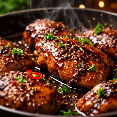 Image of Soya Sauce and Balsamic Vinegar Chicken