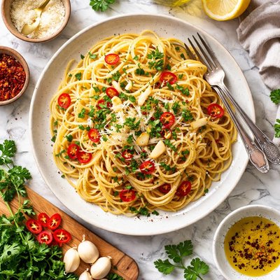 Image of Spaghetti Aglio Olio E Peperoncino