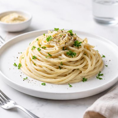 Image of Vegan Spaghetti Alfredo