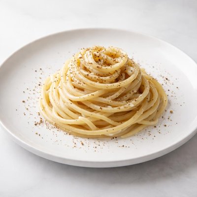 Image of Spaghetti Cacio E Pepe Cheese and Pepper