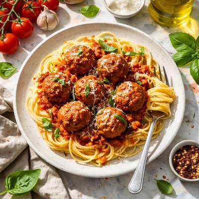 Image of Spaghetti Meatballs
