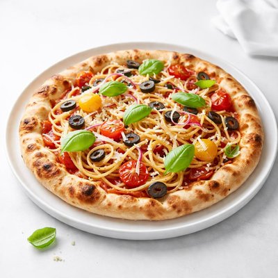 Image of Spaghetti Pizza