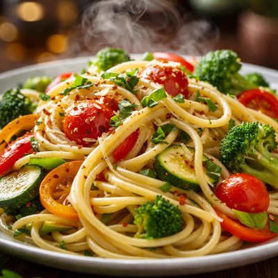 Image of Spaghetti Primavera Adopted