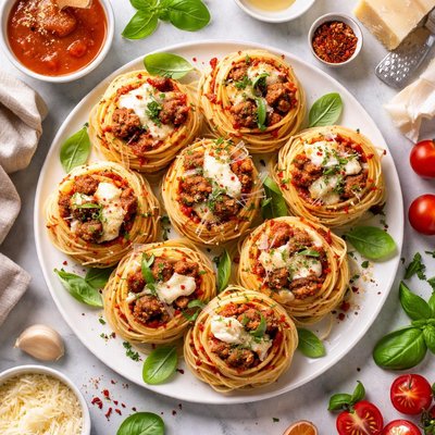 Image of Spaghetti Rolls