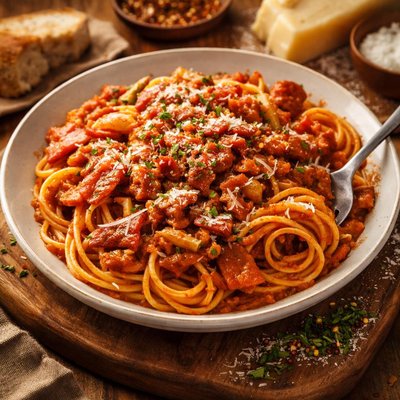 Image of Spaghetti Sauce with Bacon