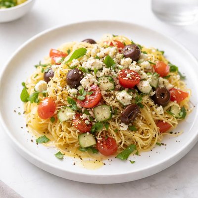 Image of Spaghetti Squash Greek Style