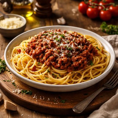 Image of Spaghetti with Bolognese Sauce