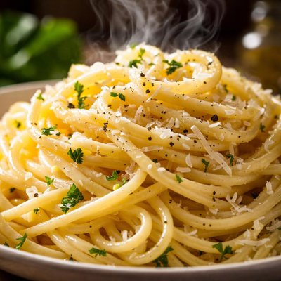 Image of Spaghetti with Butter and Parmesan