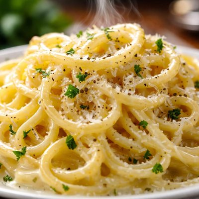 Image of Spaghetti with Four Cheeses