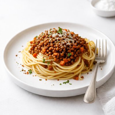 Image of Spaghetti with Lentil Bolognaise