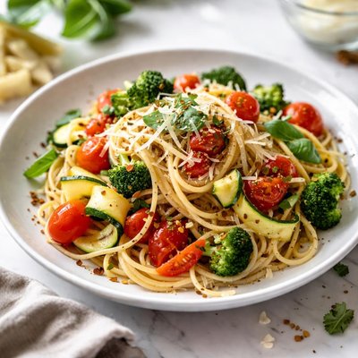Image of Spaghetti with Vegetables