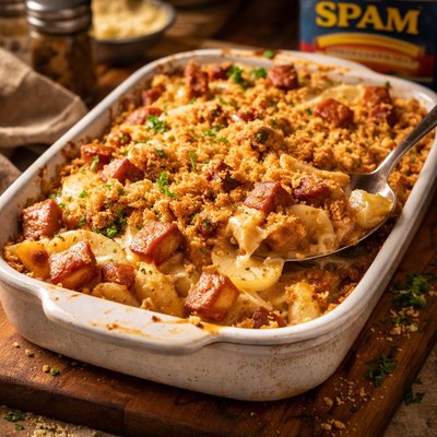 Image of Spam Potato Casserole
