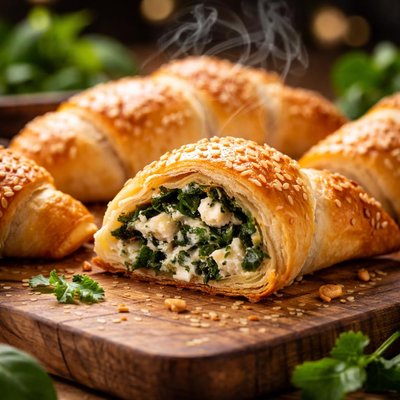 Image of Spanakopita Crescents