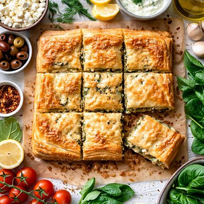 Image of Spanakopita Greek Spinach Pie