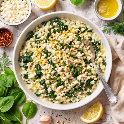 Image of Spanakopita Risotto